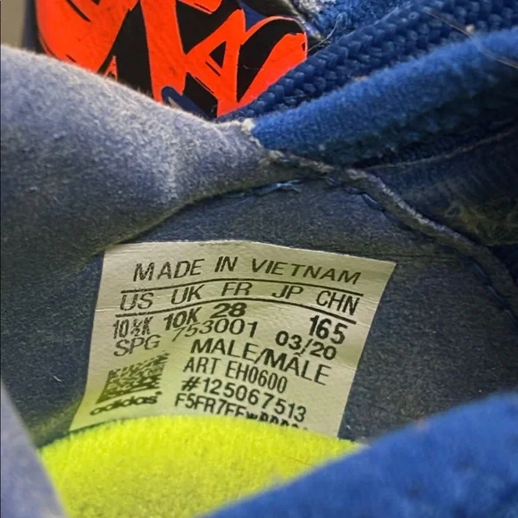 Nemeziz Messi addidas soccer shoes- Blue, Yellow, Red - Picture 6 of 17